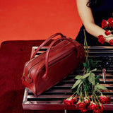 OLEADA NYC Hand Bag > Leather Tote Bag For Women > Mini Handbag > Convertible To Shoulder Bag > Fits iPad Mini> Mini Marina Carryall