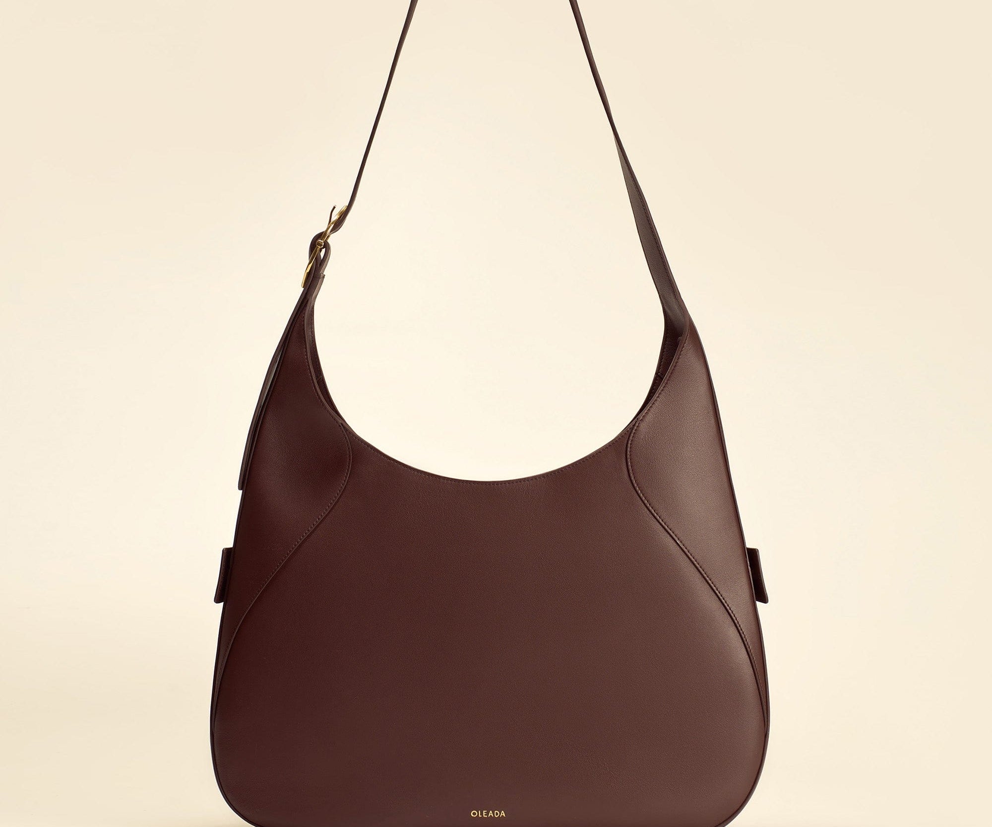 OLEADA NYC Hobo Bag > Leather Hobo Bag For Women > Mini Handbag > Convertible To Shoulder Bag > Fits 14" laptop> Marina Hobo