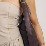 OLEADA NYC Hobo Bag > Leather Hobo Bag For Women > Mini Handbag > Convertible To Shoulder Bag > Fits 14" laptop> Marina Hobo