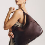 OLEADA NYC Hobo Bag > Leather Hobo Bag For Women > Mini Handbag > Convertible To Shoulder Bag > Fits 14" laptop> Marina Hobo