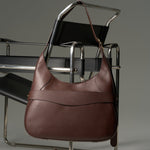 OLEADA NYC Hobo Bag > Leather Hobo Bag For Women > Mini Handbag > Convertible To Shoulder Bag > Fits 14" laptop> Marina Hobo