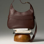 OLEADA NYC Hobo Bag > Leather Hobo Bag For Women > Mini Handbag > Convertible To Shoulder Bag > Fits 14" laptop> Marina Hobo