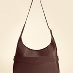 OLEADA NYC Hobo Bag > Leather Hobo Bag For Women > Mini Handbag > Convertible To Shoulder Bag > Fits 14" laptop> Marina Hobo