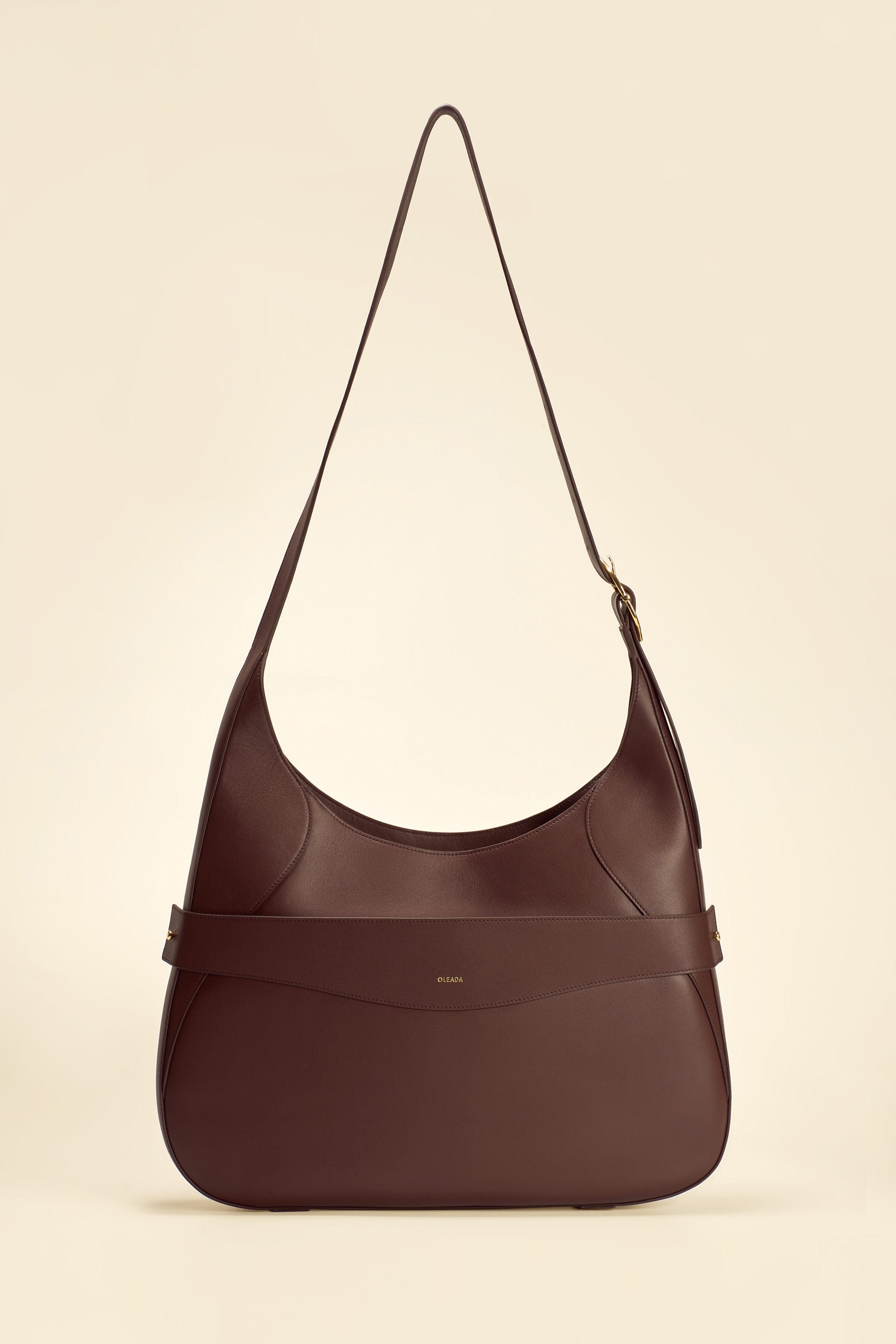 OLEADA NYC Hobo Bag > Leather Hobo Bag For Women > Mini Handbag > Convertible To Shoulder Bag > Fits 14" laptop> Marina Hobo