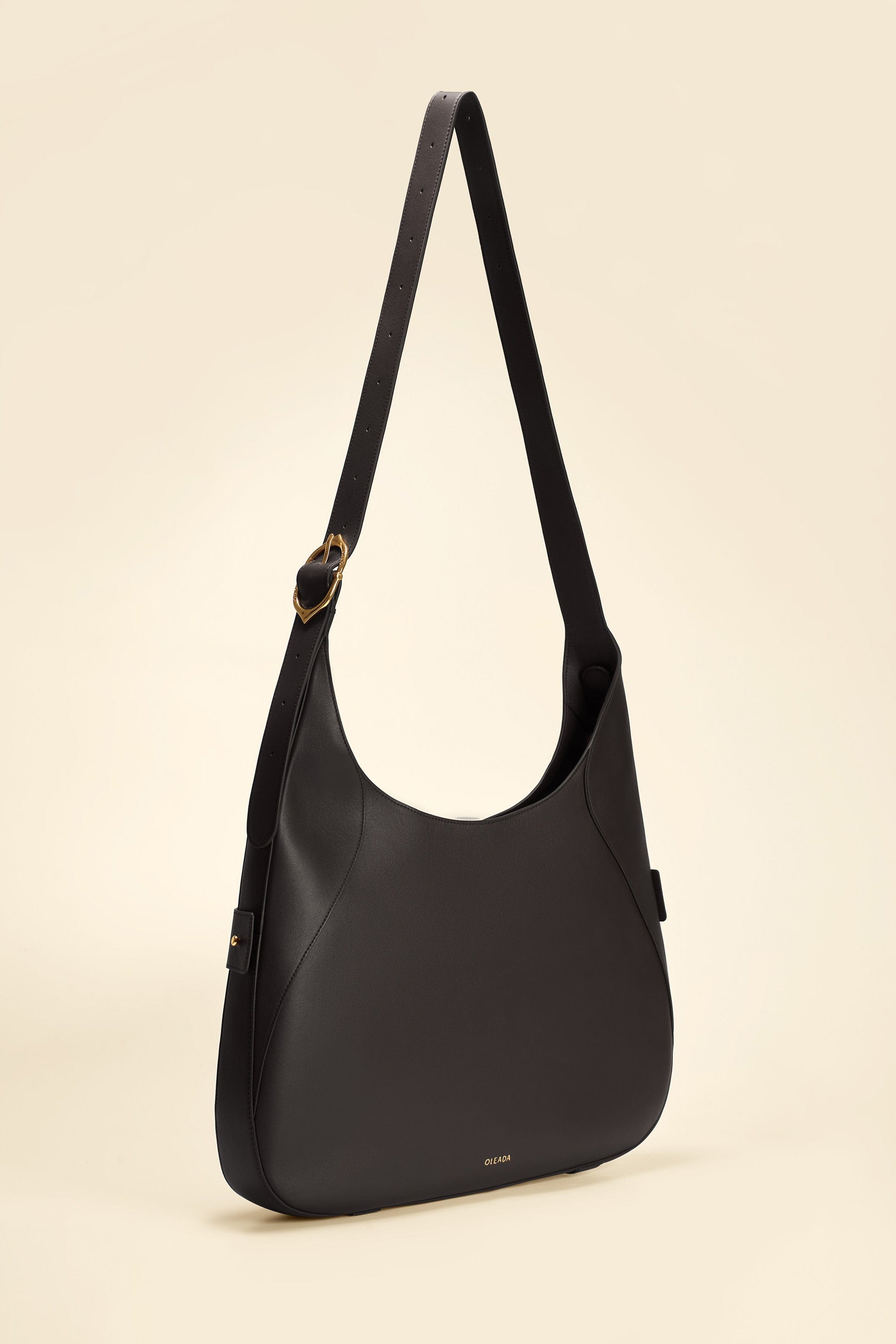 OLEADA NYC Hobo Bag > Leather Hobo Bag For Women > Mini Handbag > Convertible To Shoulder Bag > Fits 14" laptop> Marina Hobo