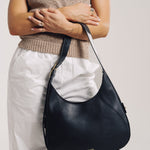 OLEADA NYC Hobo Bag > Leather Hobo Bag For Women > Mini Handbag > Convertible To Shoulder Bag > Fits iPad Mini> Mini Marina Hobo