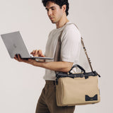OLEADA NYC Laptop Work Bag > Business Laptop Briefcase > 16 Inch Laptop Bag > Bag With Top Handle > Spacious Compartments Color_Abu Dhabi AnyWear AnyPortfolio