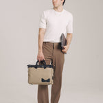 OLEADA NYC Laptop Work Bag > Business Laptop Briefcase > 16 Inch Laptop Bag > Bag With Top Handle > Spacious Compartments Color_Abu Dhabi AnyWear AnyPortfolio