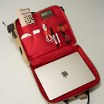 OLEADA NYC Laptop Work Bag > Business Laptop Briefcase > 16 Inch Laptop Bag > Bag With Top Handle > Spacious Compartments Color_Abu Dhabi AnyWear AnyPortfolio