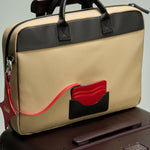 OLEADA NYC Laptop Work Bag > Business Laptop Briefcase > 16 Inch Laptop Bag > Bag With Top Handle > Spacious Compartments Color_Abu Dhabi AnyWear Laptop Brief
