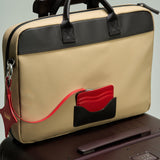 OLEADA NYC Laptop Work Bag > Business Laptop Briefcase > 16 Inch Laptop Bag > Bag With Top Handle > Spacious Compartments Color_Abu Dhabi AnyWear Laptop Brief