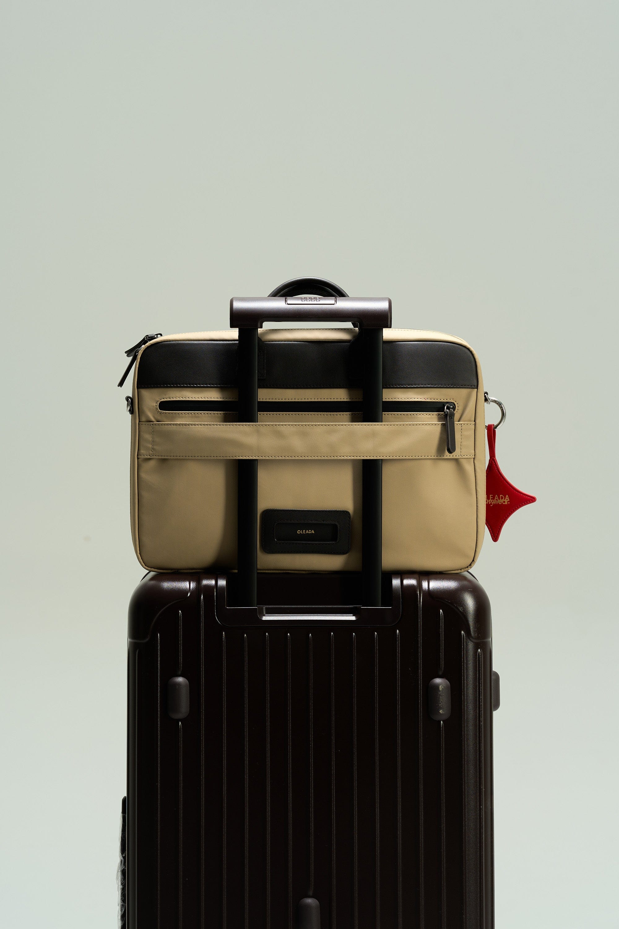 OLEADA NYC Laptop Work Bag > Business Laptop Briefcase > 16 Inch Laptop Bag > Bag With Top Handle > Spacious Compartments Color_Abu Dhabi AnyWear Laptop Brief