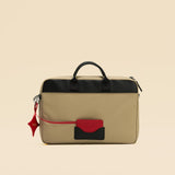 OLEADA NYC Laptop Work Bag > Business Laptop Briefcase > 16 Inch Laptop Bag > Bag With Top Handle > Spacious Compartments Color_Abu Dhabi AnyWear Laptop Brief