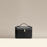 OLEADA NYC Leather Handbag > Women Work Bag > Top Handle Bag > Shoulder Bag > Mini Bag Color_Cavair Mini Anchor Bag