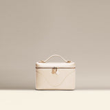 OLEADA NYC Leather Handbag > Women Work Bag > Top Handle Bag > Shoulder Bag > Mini Bag Color_Cloud Mini Anchor Bag