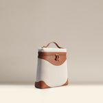 OLEADA NYC Leather Handbag > Women Work Bag > Top Handle Bag > Shoulder Bag > Mini Bag Color_SAND Anchor Bag