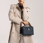 OLEADA NYC Leather Handbag > Women Work Bag > Top Handle Bag > Shoulder Bag > Mini Bag Mini Anchor Bag