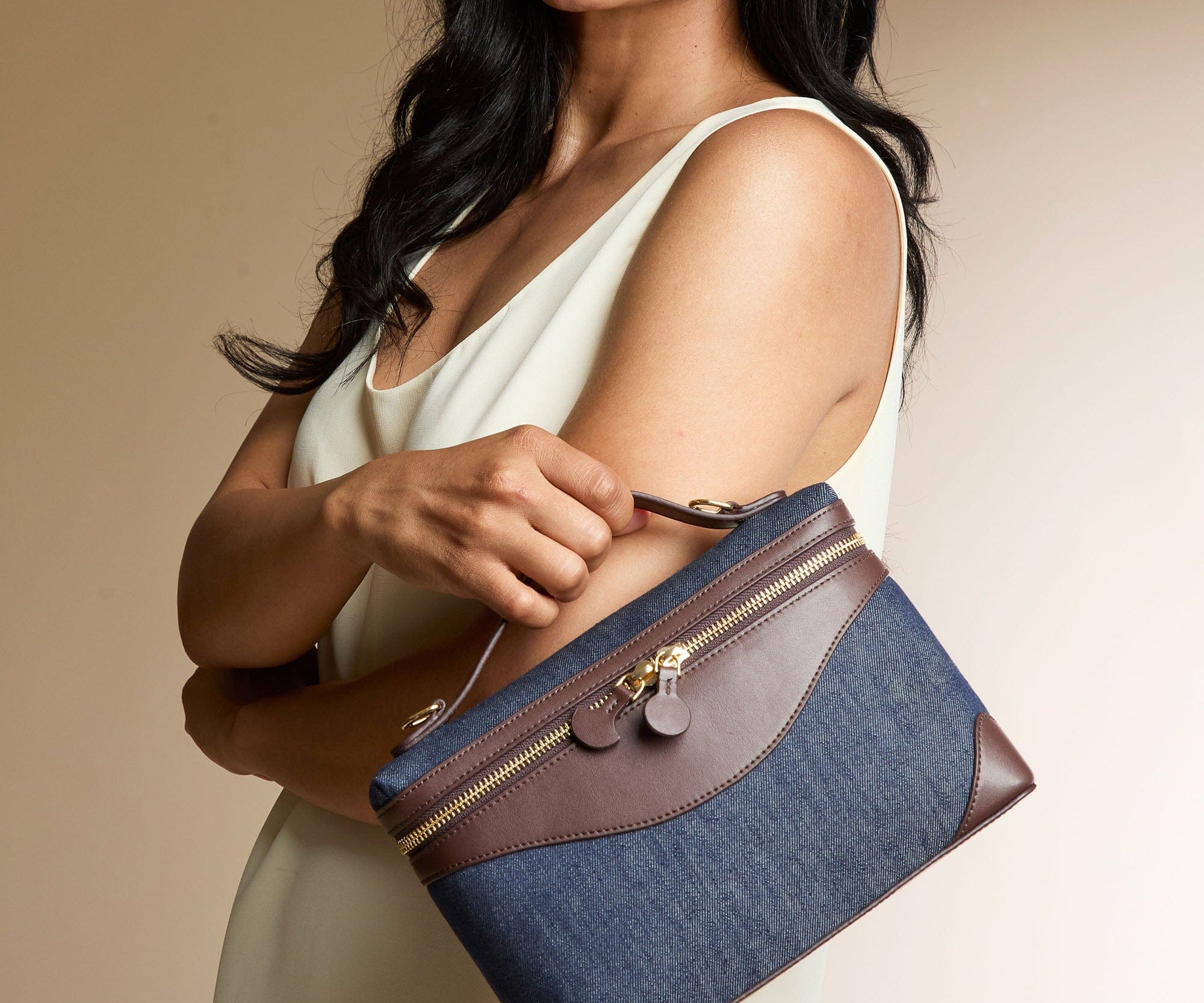 OLEADA NYC Leather Handbag > Women Work Bag > Top Handle Bag > Shoulder Bag > Mini Bag Mini Anchor Bag