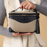 OLEADA NYC Leather Handbag > Women Work Bag > Top Handle Bag > Shoulder Bag > Mini Bag Mini Anchor Bag