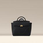 OLEADA NYC Leather Women Work Bag > Convertible To Business Backpack Bag > 13 Inch Laptop Bag > Crossbody Shoulder Bag > Luxury Travel Backpack Color_Caviar Wavia Bag