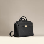OLEADA NYC Leather Women Work Bag > Convertible To Business Backpack Bag > 13 Inch Laptop Bag > Crossbody Shoulder Bag > Luxury Travel Backpack Wavia Bag