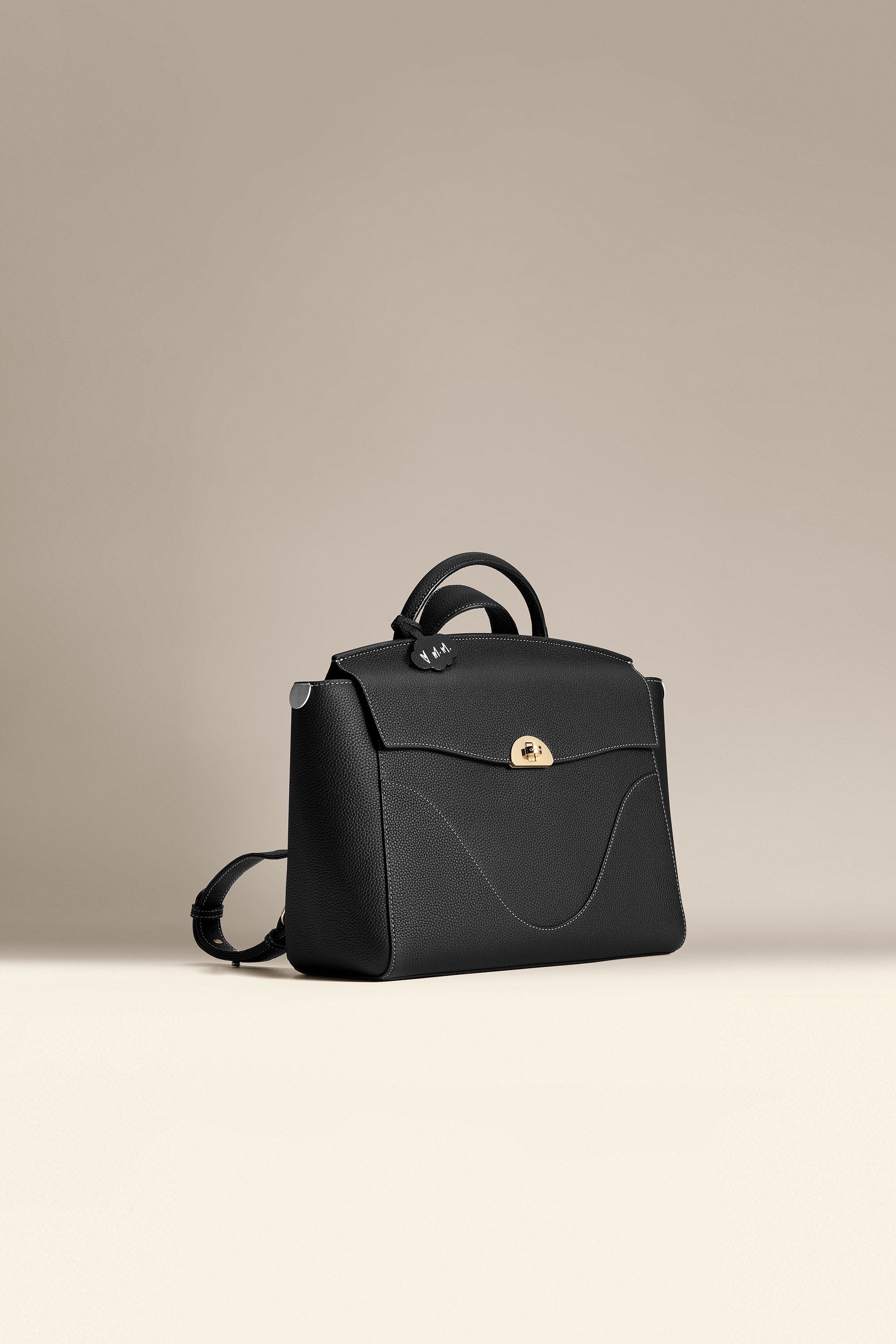 OLEADA NYC Leather Women Work Bag > Convertible To Business Backpack Bag > 13 Inch Laptop Bag > Crossbody Shoulder Bag > Luxury Travel Backpack Wavia Bag