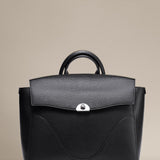 OLEADA NYC Leather Women Work Bag > Convertible To Business Backpack Bag > 14 Inch Laptop Bag > Crossbody Shoulder Bag > Luxury Travel Backpack Color_Cavair Wavia Bag Plus Vegan