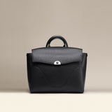 OLEADA NYC Leather Women Work Bag > Convertible To Business Backpack Bag > 14 Inch Laptop Bag > Crossbody Shoulder Bag > Luxury Travel Backpack Color_Cavair Wavia Bag Plus Vegan