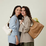 OLEADA NYC Mini Hobo Bag > Women Leather Bag For All Occasions > multiple interior and exterior pockets with a laptop compartment > 13 inch laptop bag > convertible to shoulder bag Reverie Hobo