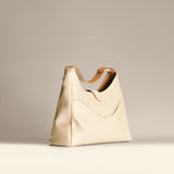 OLEADA NYC Mini Hobo Bag > Women Leather Bag For All Occasions > multiple interior and exterior pockets with a laptop compartment > 13 inch laptop bag > convertible to shoulder bag Reverie Hobo