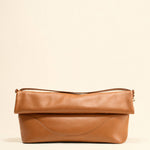OLEADA NYC Shoulder Bag > Leather Shoulder Bag For Women > Leather Handbag > Convertible To Handbag > Fits 14" laptop> Marina Foldover Bag