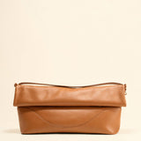 OLEADA NYC Shoulder Bag > Leather Shoulder Bag For Women > Leather Handbag > Convertible To Handbag > Fits 14" laptop> Marina Foldover Bag