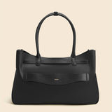 OLEADA NYC Tote Bag > Leather Tote Bag For Women > Mini Handbag > Convertible To Shoulder Bag > Fits 14" laptop> Marina Tote