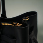 OLEADA NYC Tote Bag > Leather Tote Bag For Women > Mini Handbag > Convertible To Shoulder Bag > Fits 14" laptop> Marina Tote