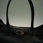 OLEADA NYC Tote Bag > Leather Tote Bag For Women > Mini Handbag > Convertible To Shoulder Bag > Fits 14" laptop> Marina Tote