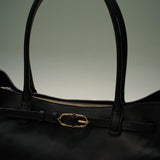 OLEADA NYC Tote Bag > Leather Tote Bag For Women > Mini Handbag > Convertible To Shoulder Bag > Fits 14" laptop> Marina Tote