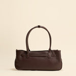 OLEADA NYC Tote Bag > Leather Tote Bag For Women > Mini Handbag > Convertible To Shoulder Bag > Fits iPad> Color_Mocha Mini Marina Tote