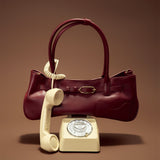 OLEADA NYC Tote Bag > Leather Tote Bag For Women > Mini Handbag > Convertible To Shoulder Bag > Fits iPad> Mini Marina Tote