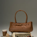 OLEADA NYC Tote Bag > Leather Tote Bag For Women > Mini Handbag > Convertible To Shoulder Bag > Fits iPad> Mini Marina Tote