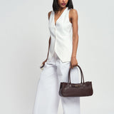 OLEADA NYC Tote Bag > Leather Tote Bag For Women > Mini Handbag > Convertible To Shoulder Bag > Fits iPad> Mini Marina Tote