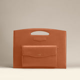 OLEADA NYC Women Work Leather Bag > Business Laptop Sleeve > 16 Inch Laptop Bag > Portable Laptop Briefcase > MacBook Pro Laptop Sleeve Captain Sleeve Suite Plus