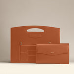 OLEADA NYC Women Work Leather Bag > Business Laptop Sleeve > 16 Inch Laptop Bag > Portable Laptop Briefcase > MacBook Pro Laptop Sleeve Captain Sleeve Suite Plus