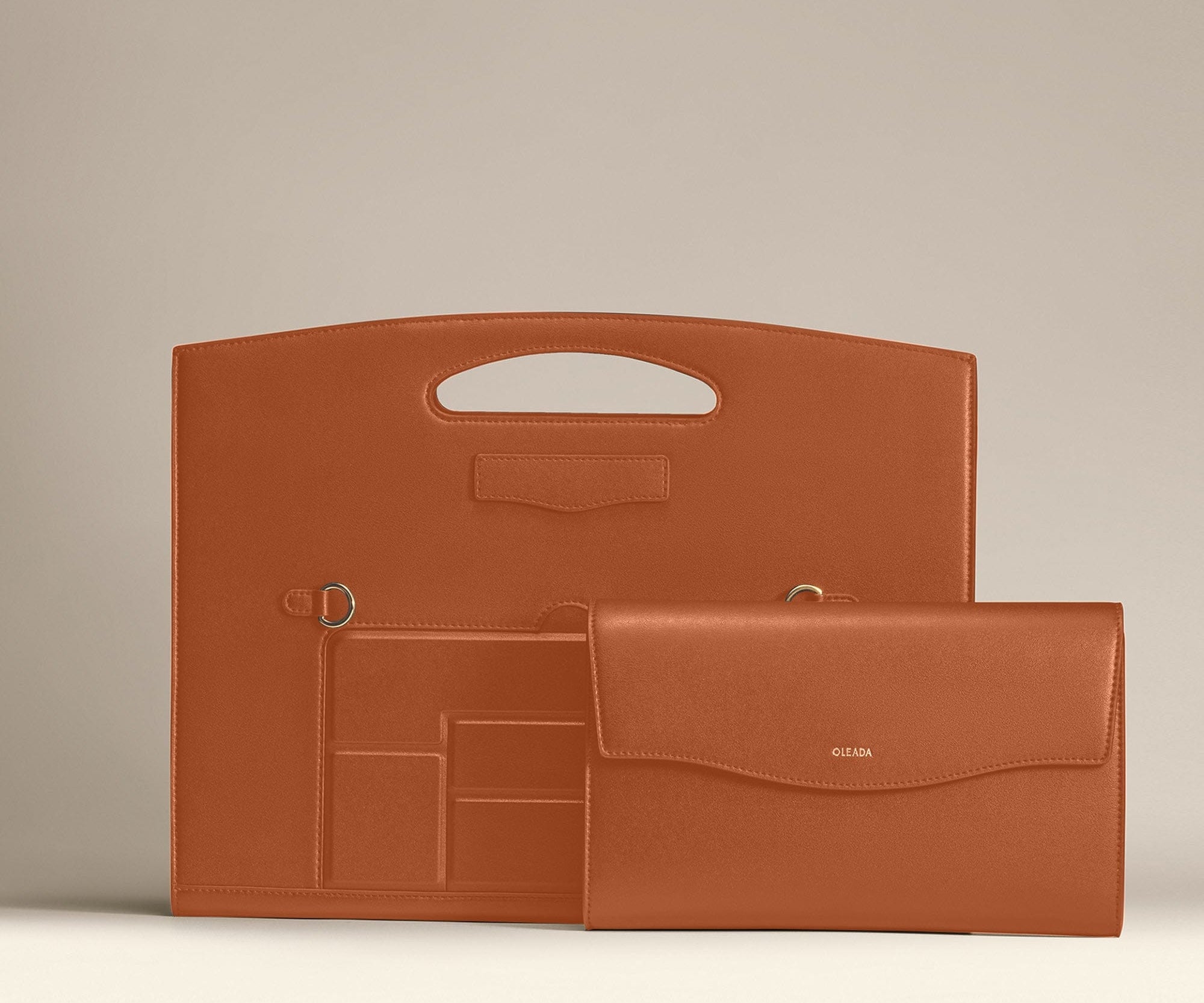 OLEADA NYC Women Work Leather Bag > Business Laptop Sleeve > 16 Inch Laptop Bag > Portable Laptop Briefcase > MacBook Pro Laptop Sleeve Captain Sleeve Suite Plus