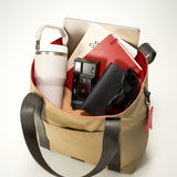 OLEADA NYC Work Tote Bag > Leather Work Tote For Women > Large Capacity Bag > 16 Inch Laptop Bag > Convertible To Shoulder Bag AnyWear Tech Tote