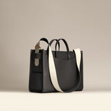 OLEADA NYC Work Tote Bag > Leather Work Tote For Women > Large Capacity Bag > 16 Inch Laptop Bag > Convertible To Shoulder Bag Color_Onyx Reverie Tote