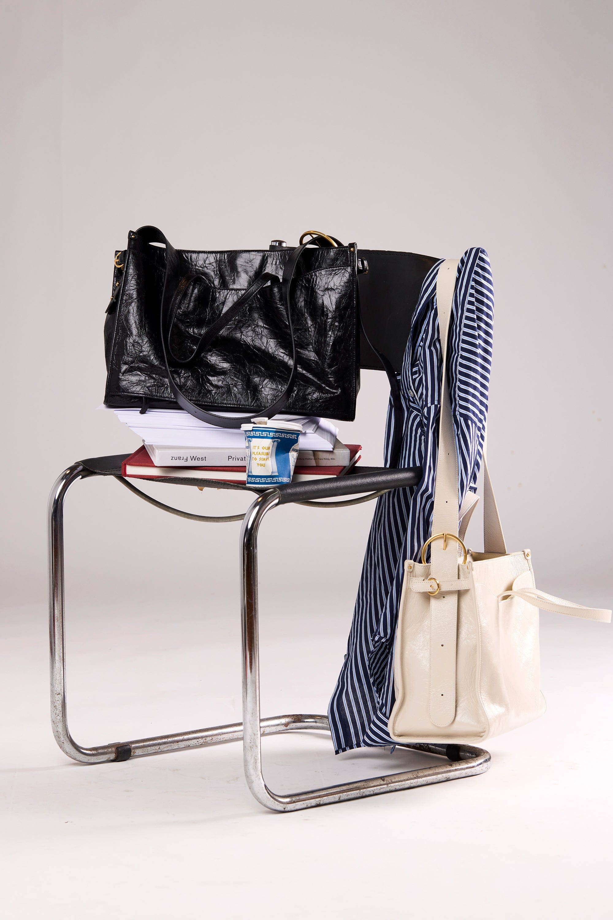 OLEADA NYC Work Tote Bag > Leather Work Tote For Women > Large Capacity Bag > 16 Inch Laptop Bag > Convertible To Shoulder Bag Reverie Tote