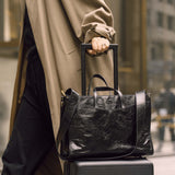 OLEADA NYC Work Tote Bag > Leather Work Tote For Women > Large Capacity Bag > 16 Inch Laptop Bag > Convertible To Shoulder Bag Reverie Tote