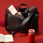 OLEADA NYC Work Tote Bag > Leather Work Tote For Women > Large Capacity Bag > 16 Inch Laptop Bag > Convertible To Shoulder Bag Reverie Tote