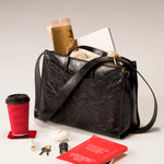OLEADA NYC Work Tote Bag > Leather Work Tote For Women > Large Capacity Bag > 16 Inch Laptop Bag > Convertible To Shoulder Bag Reverie Tote