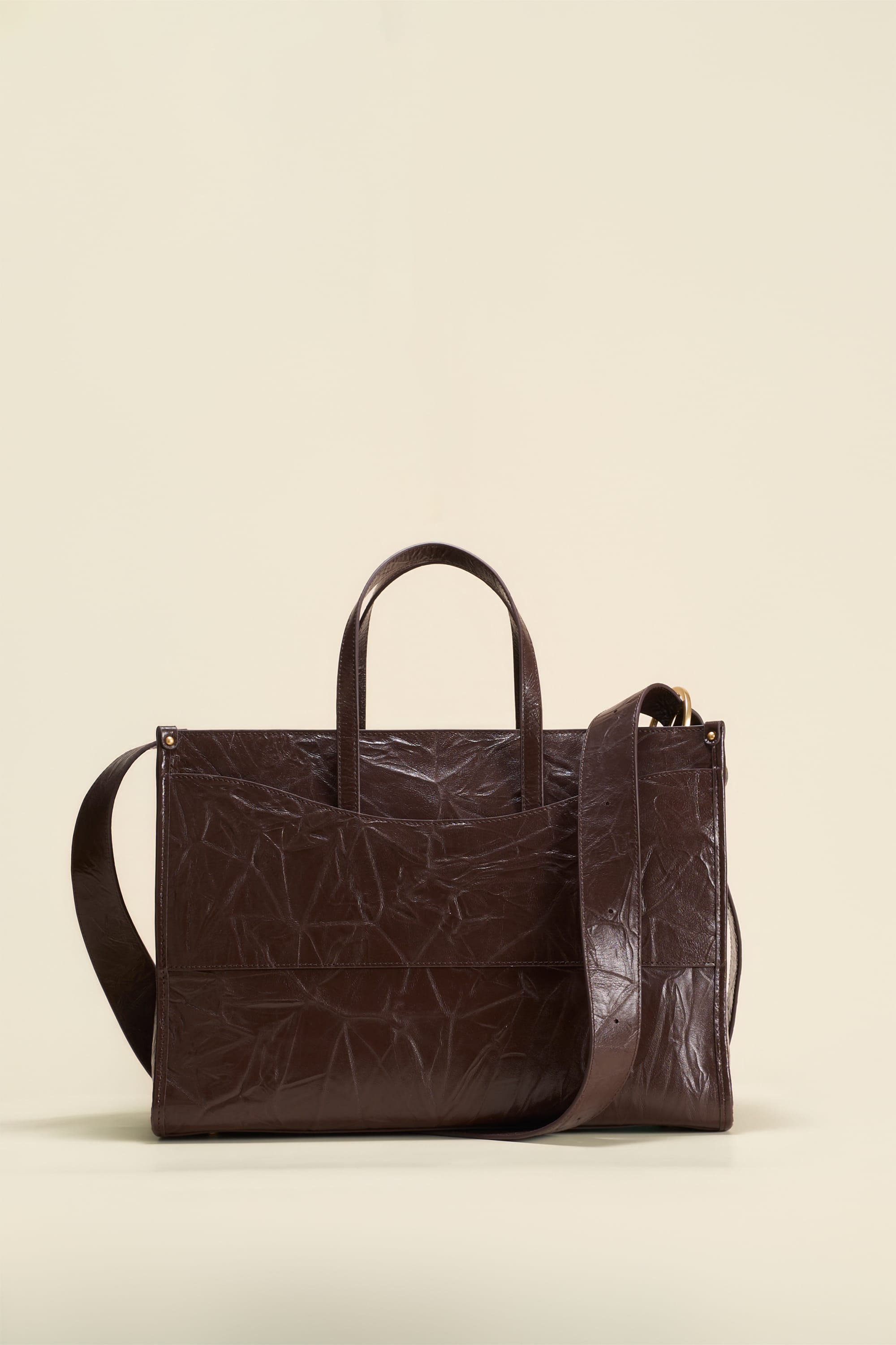 OLEADA NYC Work Tote Bag > Leather Work Tote For Women > Large Capacity Bag > 16 Inch Laptop Bag > Convertible To Shoulder Bag Reverie Tote